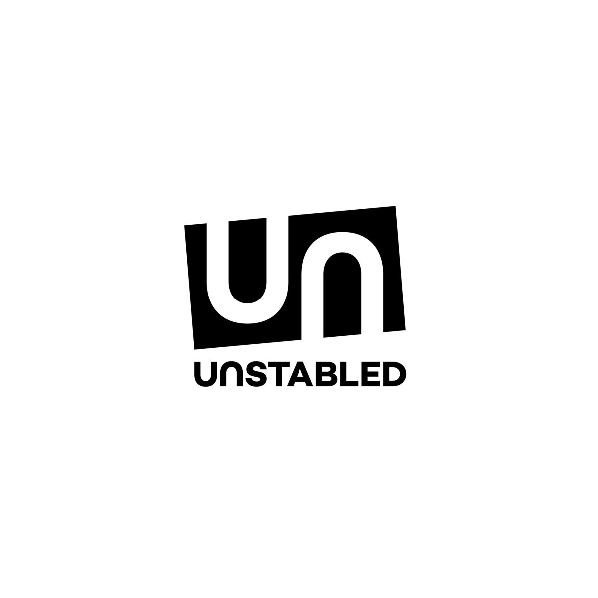 Logo__Unstabled__vert__mono__black